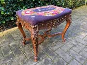 Carved Footstool