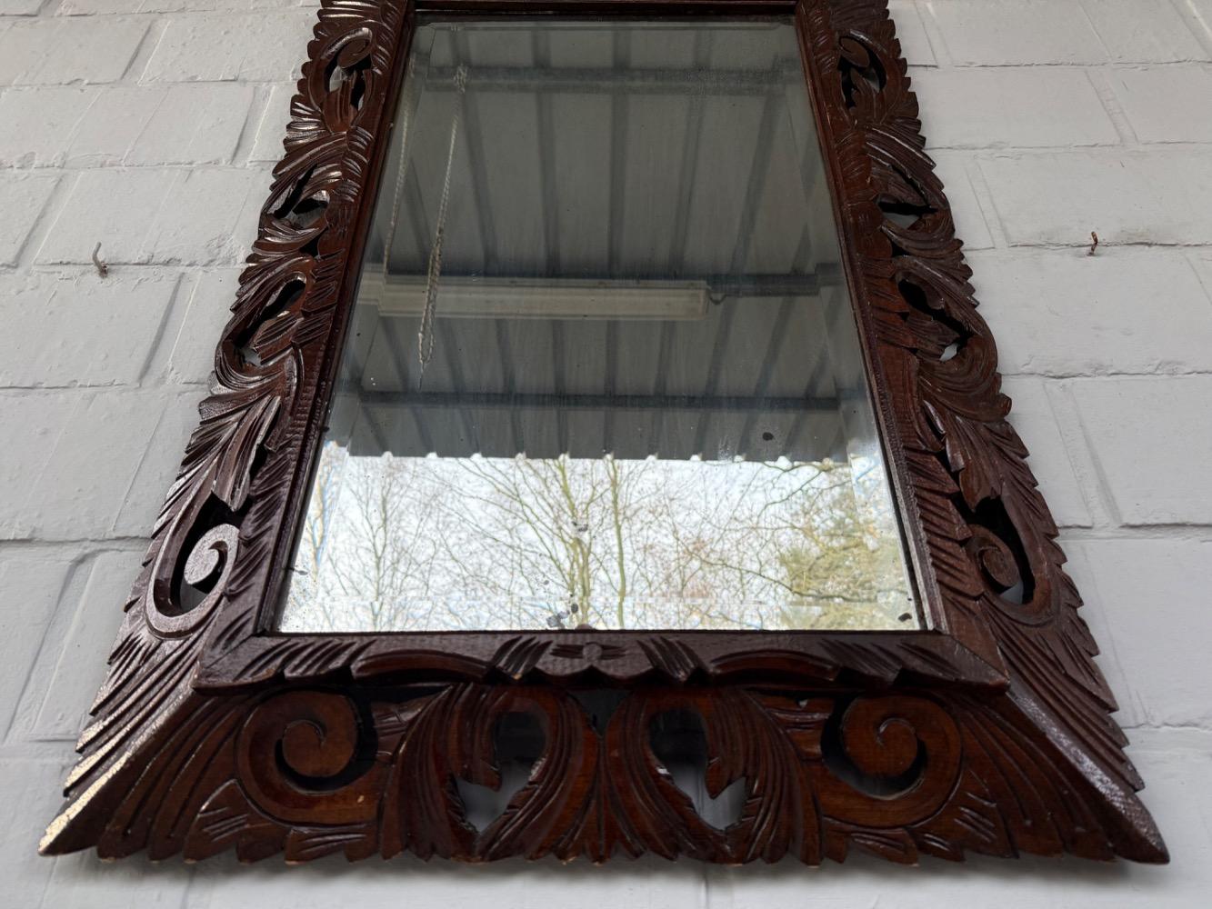 Carved Mirror