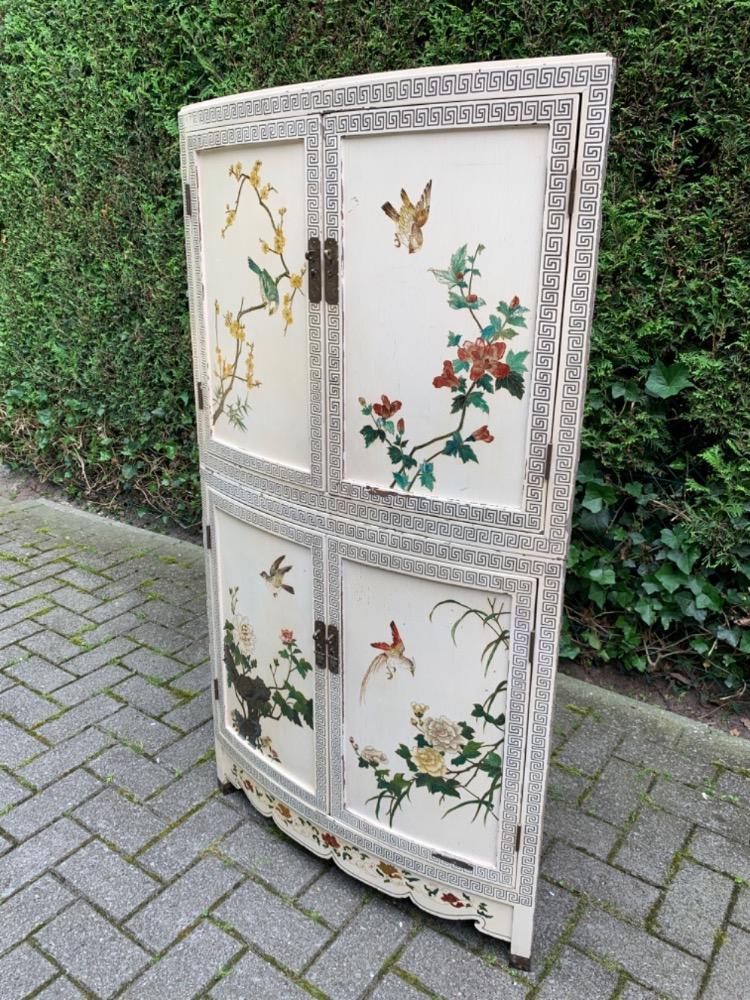 Chinese Corner cabinet