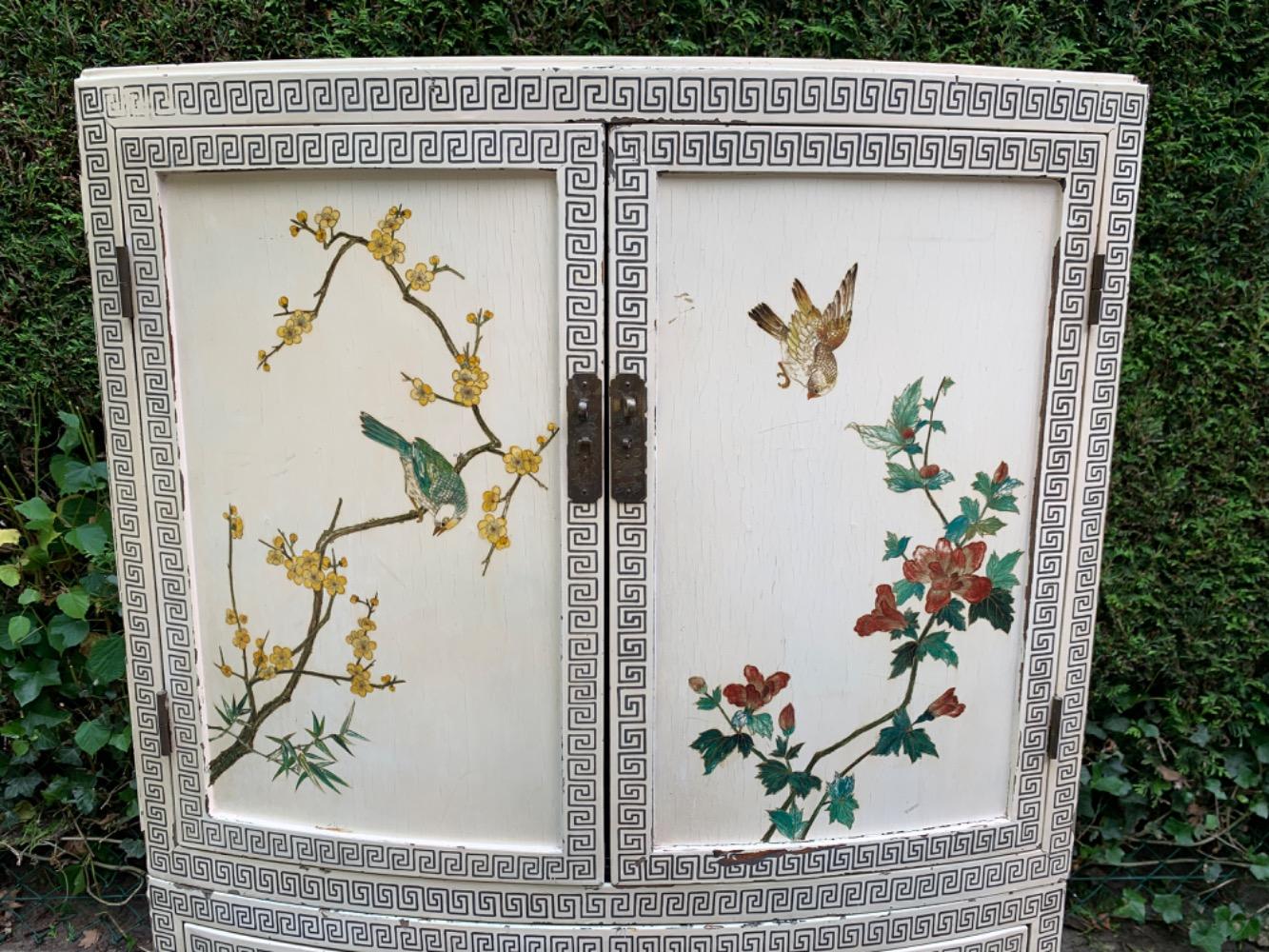 Chinese Corner cabinet