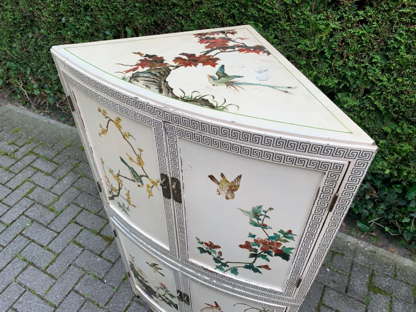 Chinese Corner cabinet