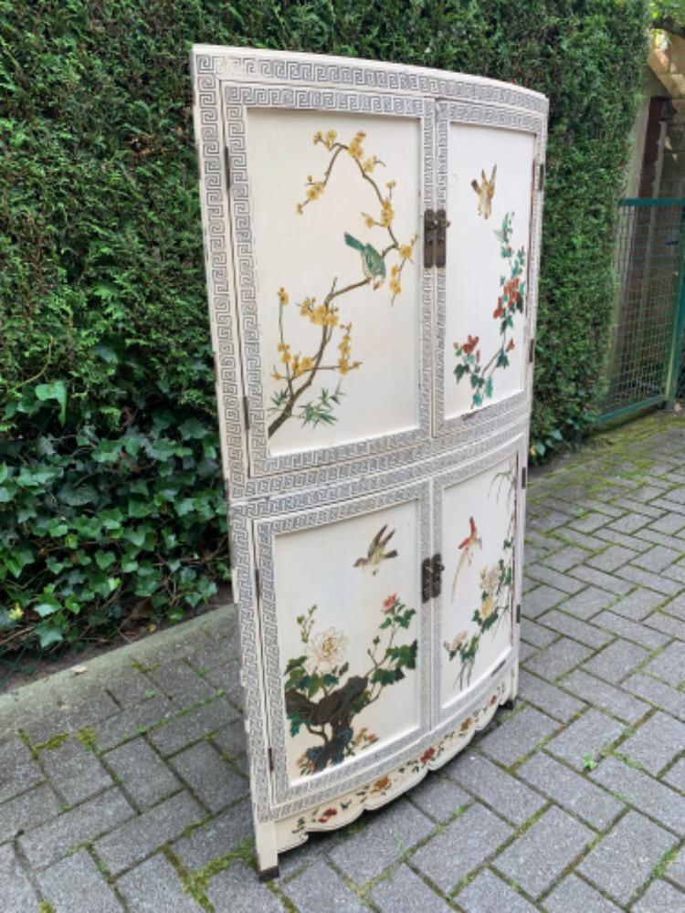 Chinese Corner cabinet