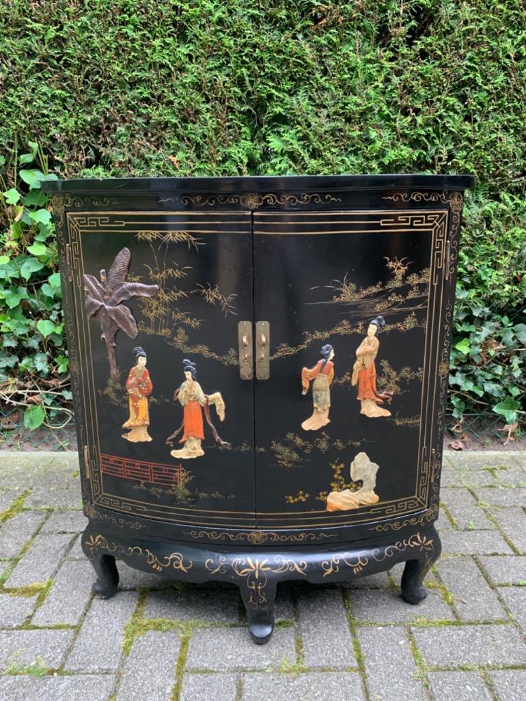 Chinese Corner cabinet