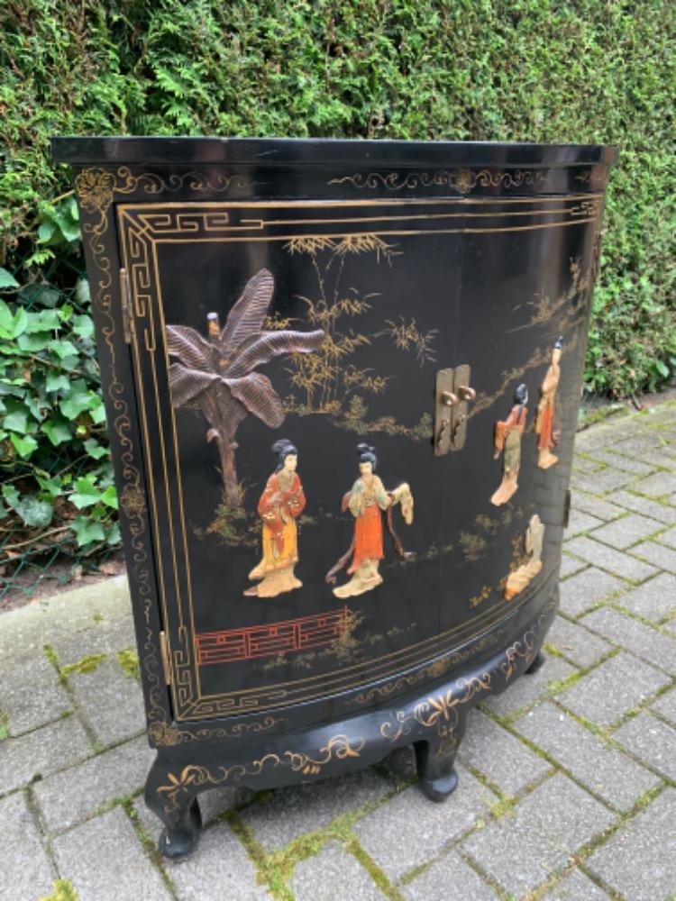 Chinese Corner cabinet