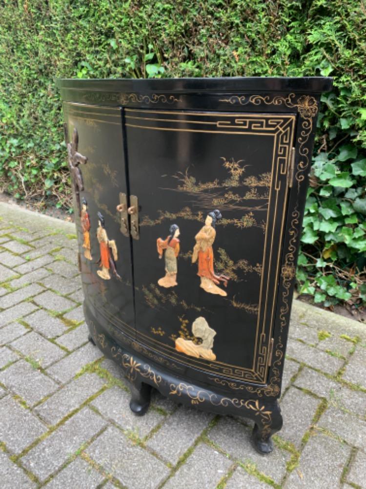 Chinese Corner cabinet