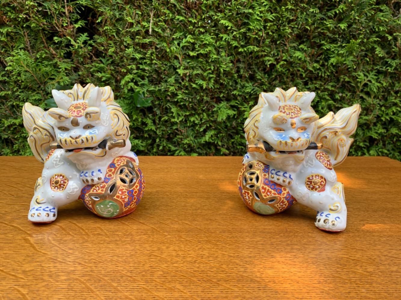 Chinese Pair of foo dogs