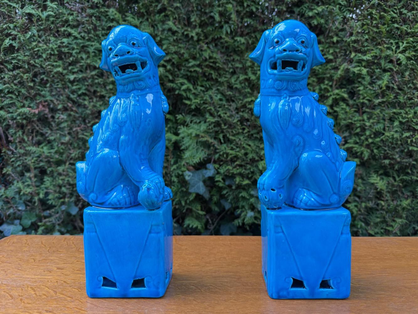 Chinese Pair of foo dogs