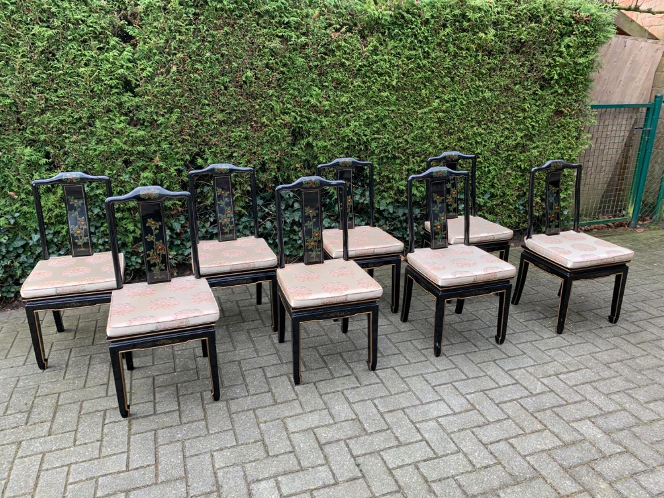 Chinese Set of chairs