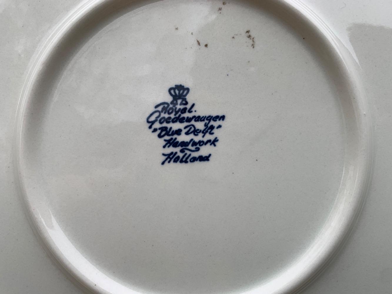 Delft style Plate