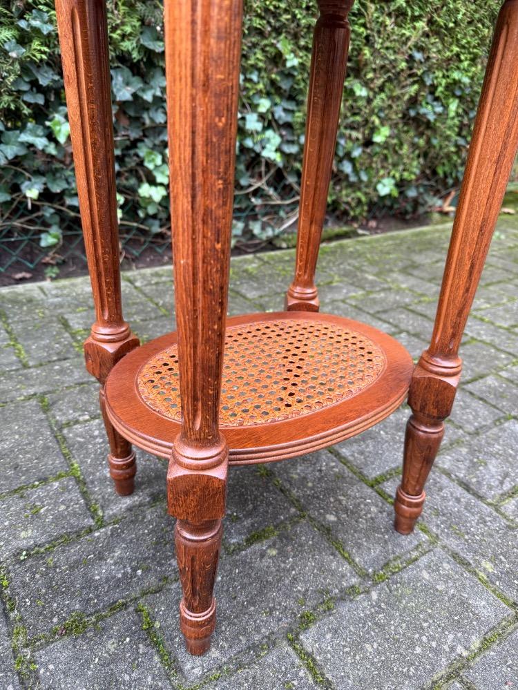 Flemish style Pair of side tables.