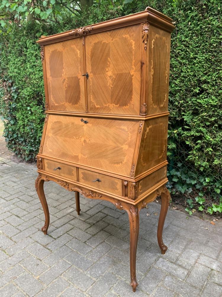 Inlaid Louis XV Secretary desk