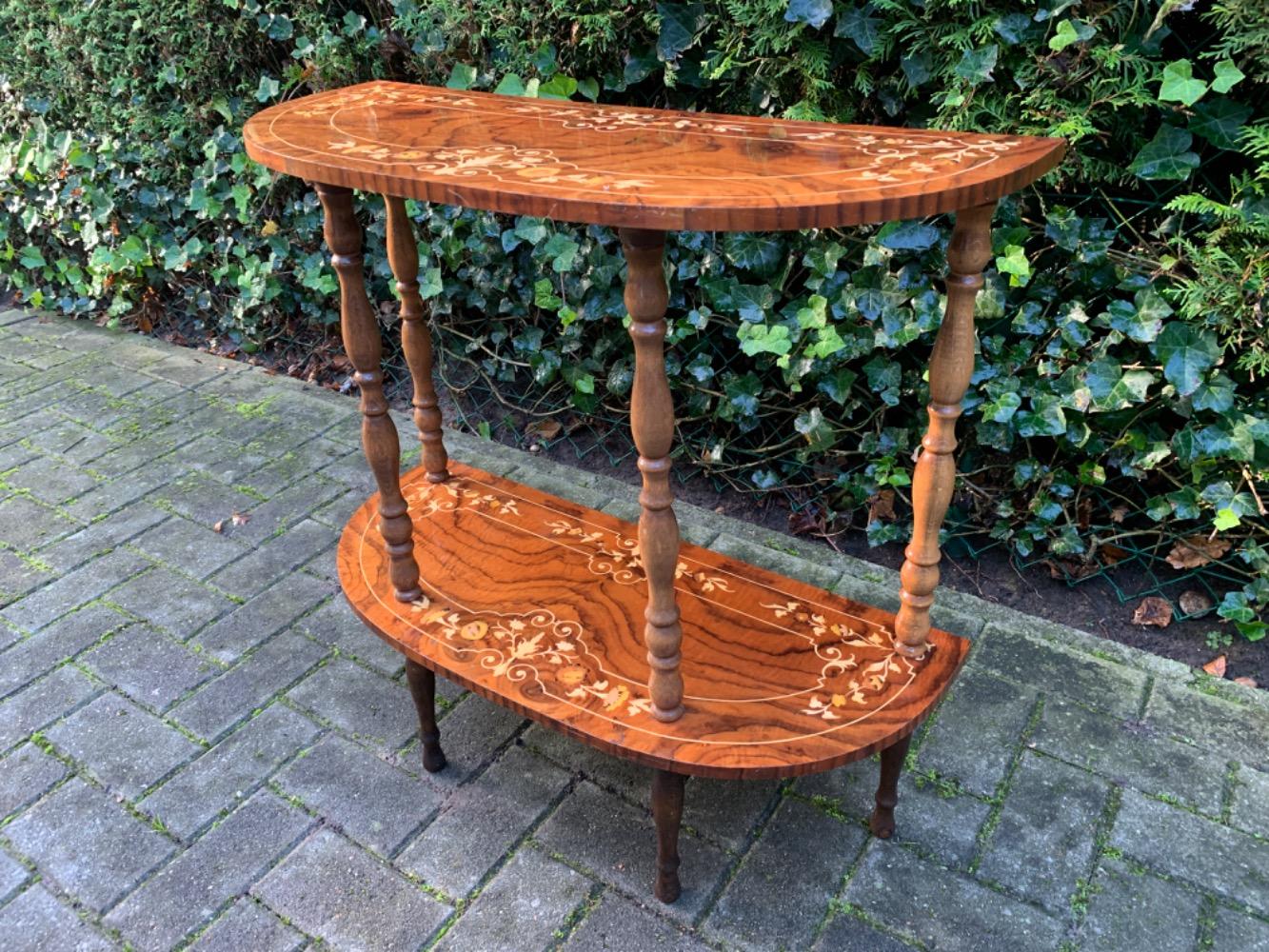 Inlaid Side table