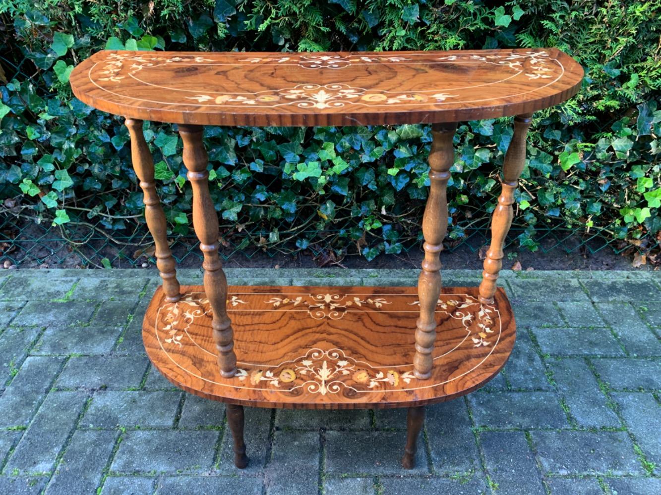 Inlaid Side table