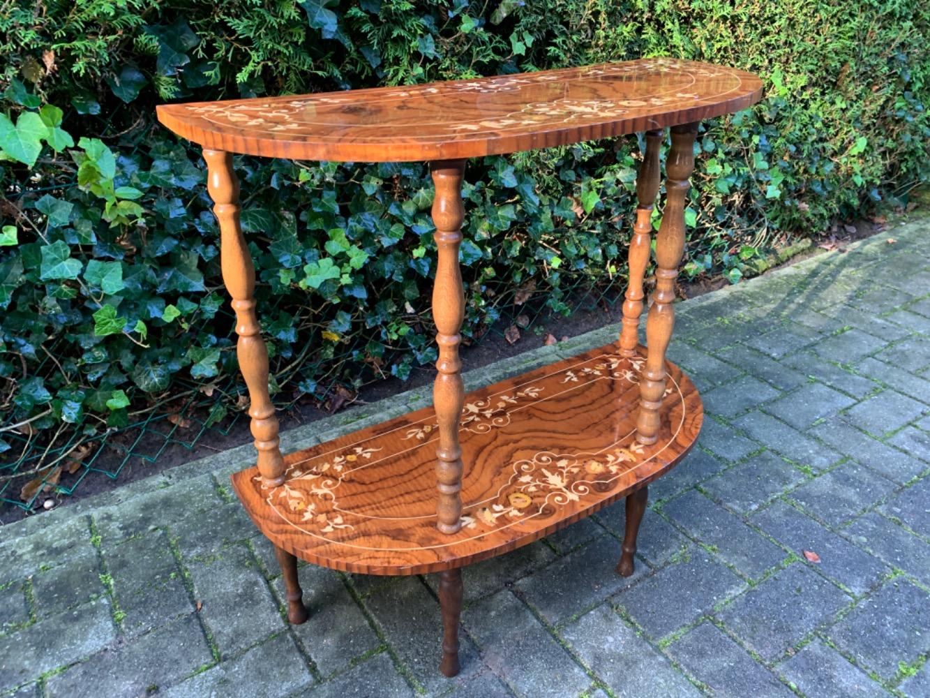 Inlaid Side table