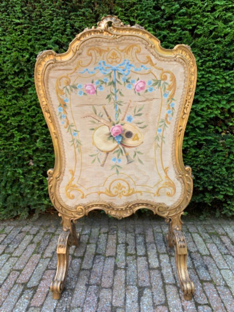 Louis XV style Fire screen