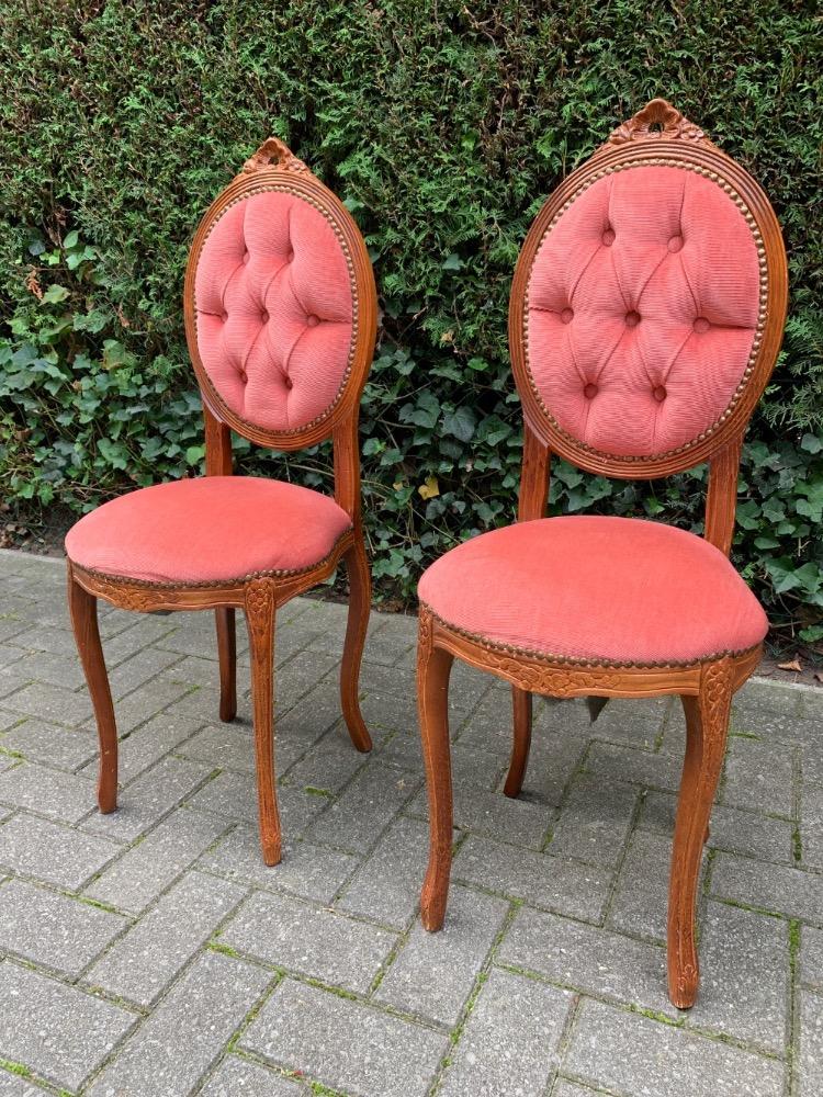 Louis XV style Pair of chairs