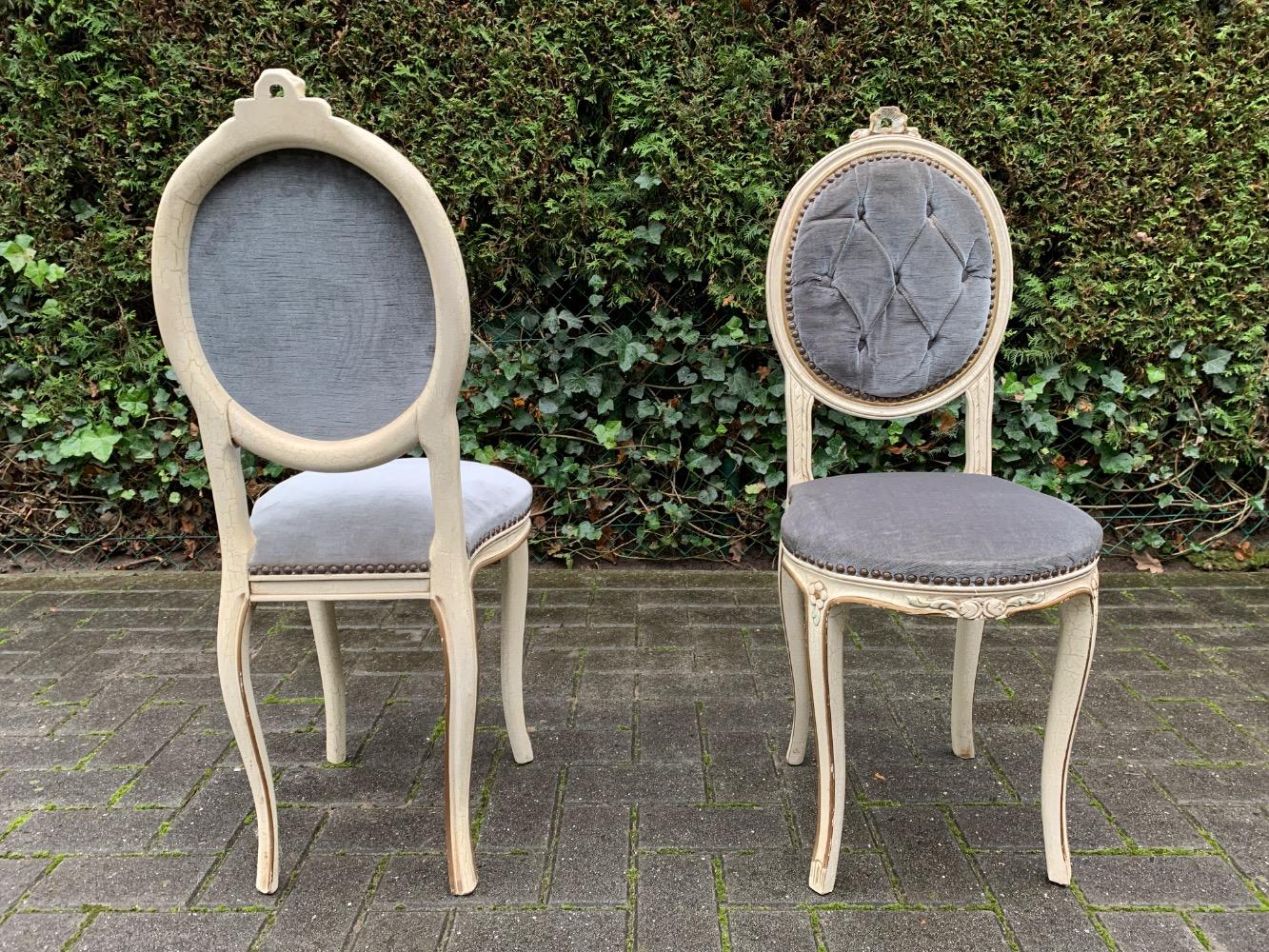 Louis XV style Pair of chairs