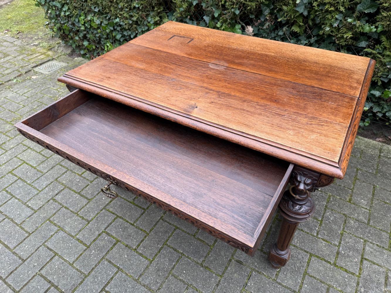 Mechelen style Writing desk