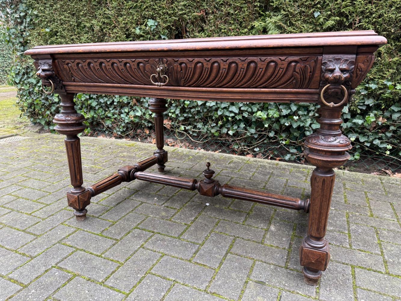 Mechelen style Writing desk