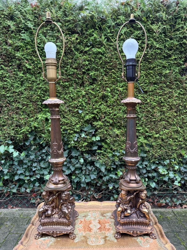 Rococo Pair of table lamps